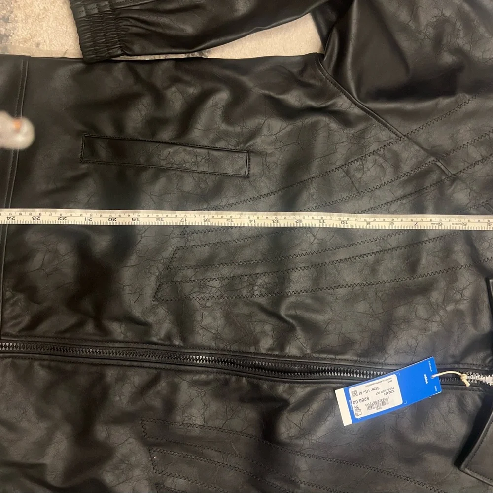 Adidas Santiago Pleather Jacket - Picture 9 of 13